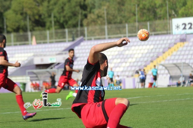 فيديو : الحسم النهائي ينتقل الى ارض الناصرة يوم الثلاثاء بعد التعادل 1-1 واكثر من 4500 مشجع ساند الفريق القسماوي 